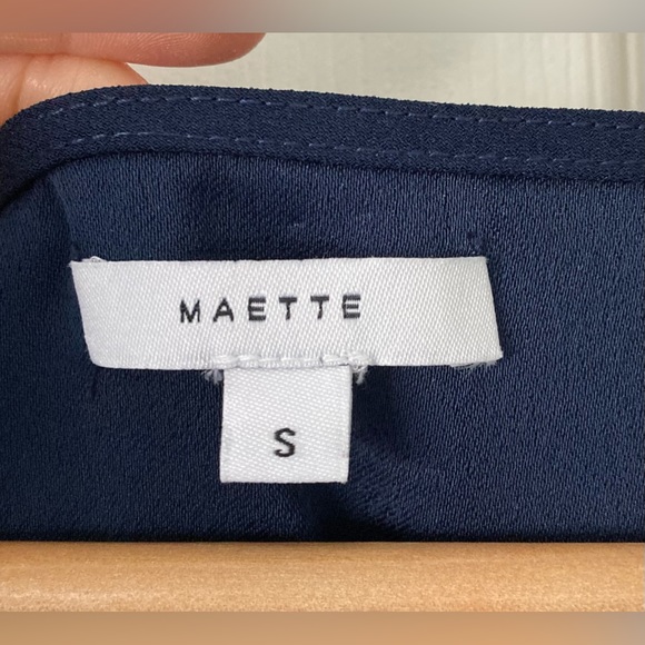 Stella and Dot Sienna tie blue top. Size small. Excellent condition. Like new. - Picture 9 of 9